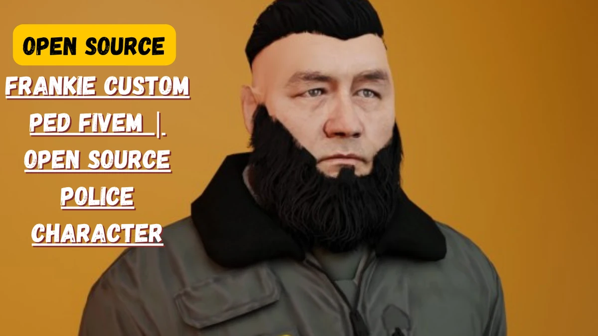 Frankie Custom Ped FiveM | Open Source Police Character